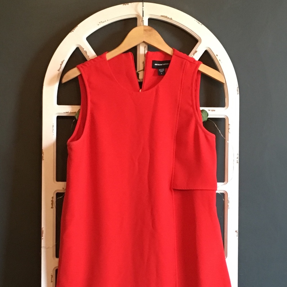 Fifteentwenty red cocktail dress
